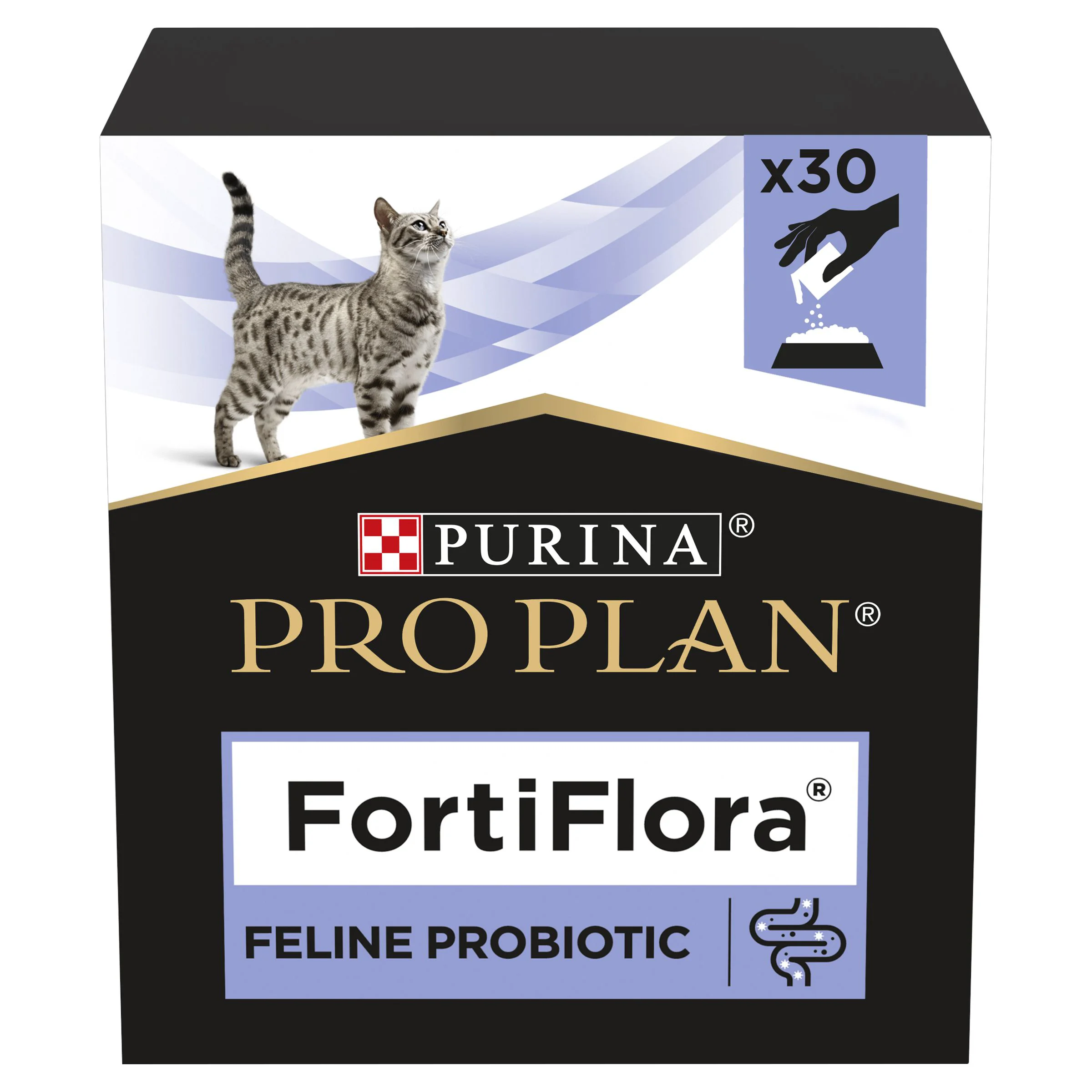 Healthy Pro Plan Vet Diet FortiFlora Cat Probiotic Sachet 30x1g Prestigious
