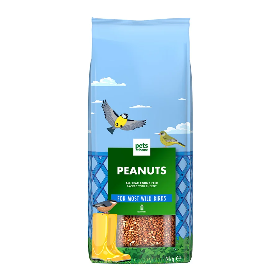 Sustainable Pets at Home Wild Bird Food Peanuts Premium Material