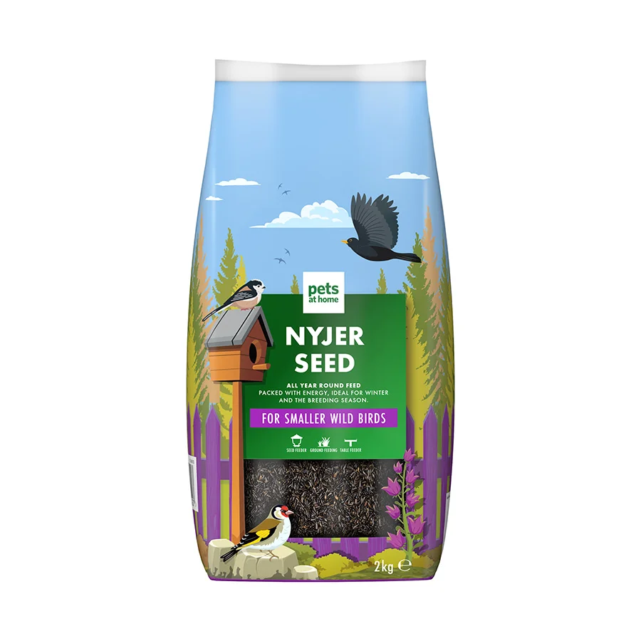 Comfortable Pets at Home Nyjer Seed Wild Bird Food 2kg Top-Quality