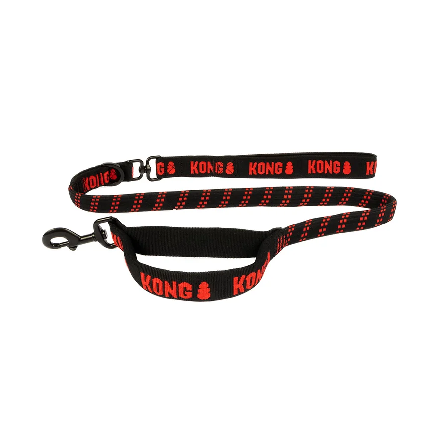 Artisan KONG Zero Dog Shock Lead Black Clean