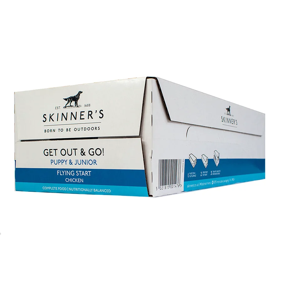 Artisan Skinner x27 s Wet Puppy Junior Dog Food Tetra Flying Start 18x390g Recyclable