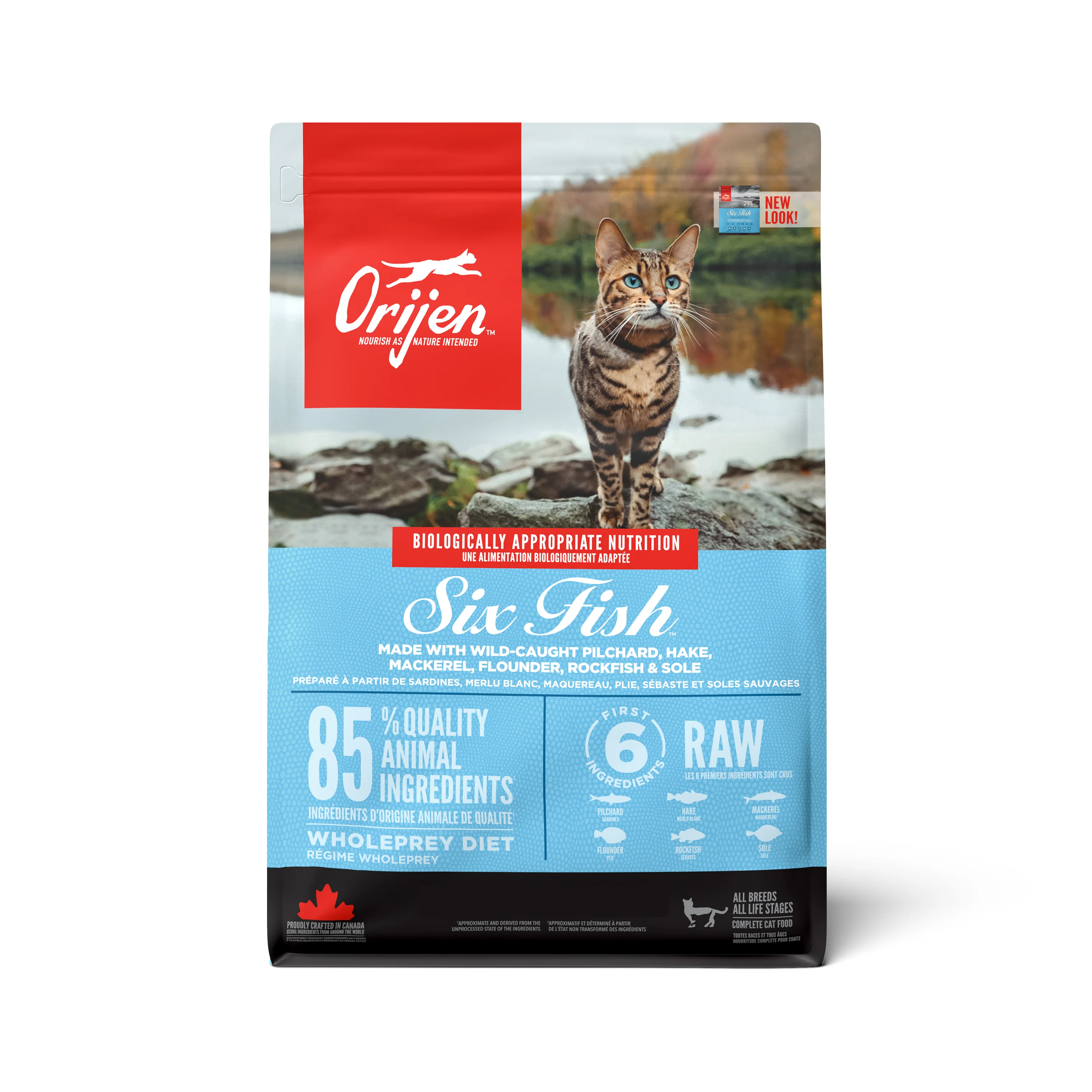 Proven ORIJEN Six Fish Adult Dry Cat Food 1.8kg Innovative