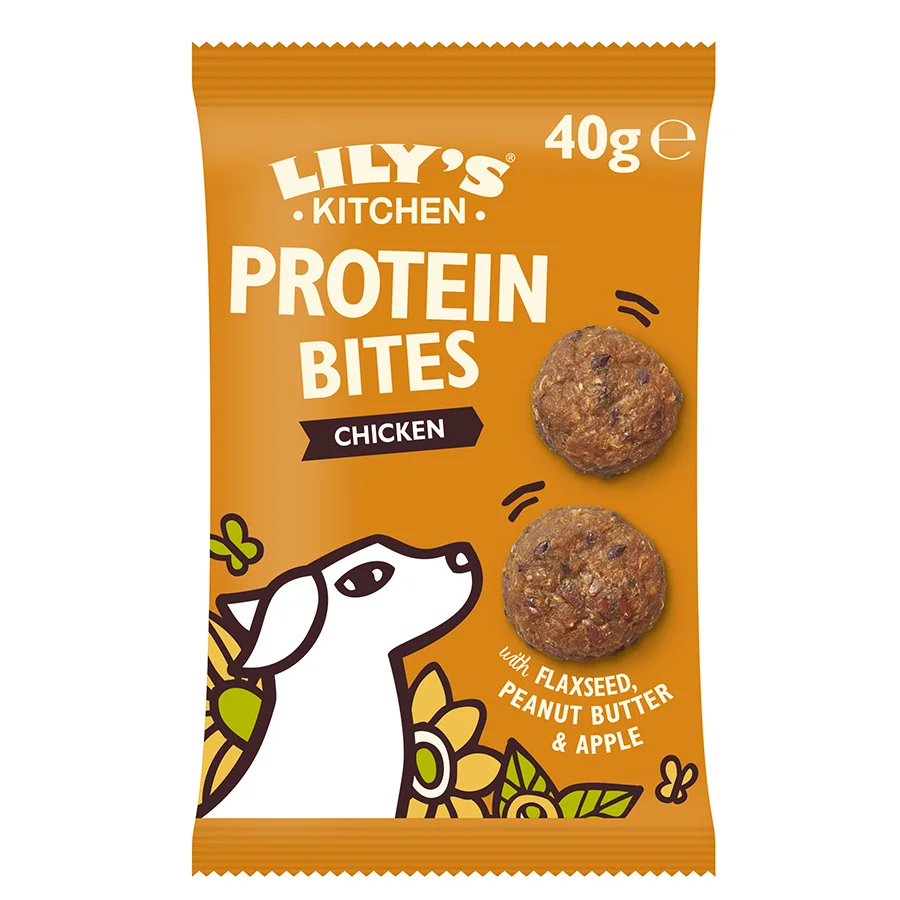 Artisan Lily x27 s Kitchen Chicken Protein Bites Dog Treats 40g Consistent