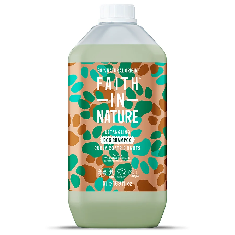 First-Class Faith in Nature Dog Shampoo Coconut 5L Unique