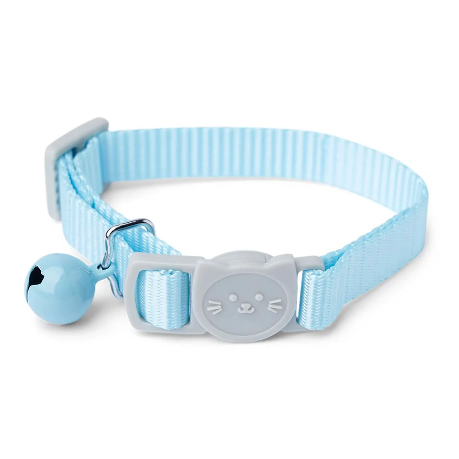 Clean Pets at Home Kitten Collar Blue Traditional