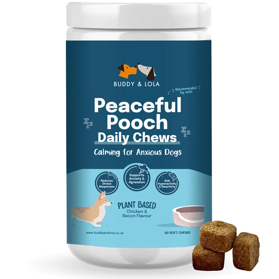 Professional Buddy Lola Peaceful Pooch Chews For Dogs 180g Fast