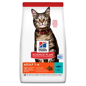 User-Friendly Hill x27 s Science Plan Dry Adult Cat Food Tuna Flavour 3kg Superior