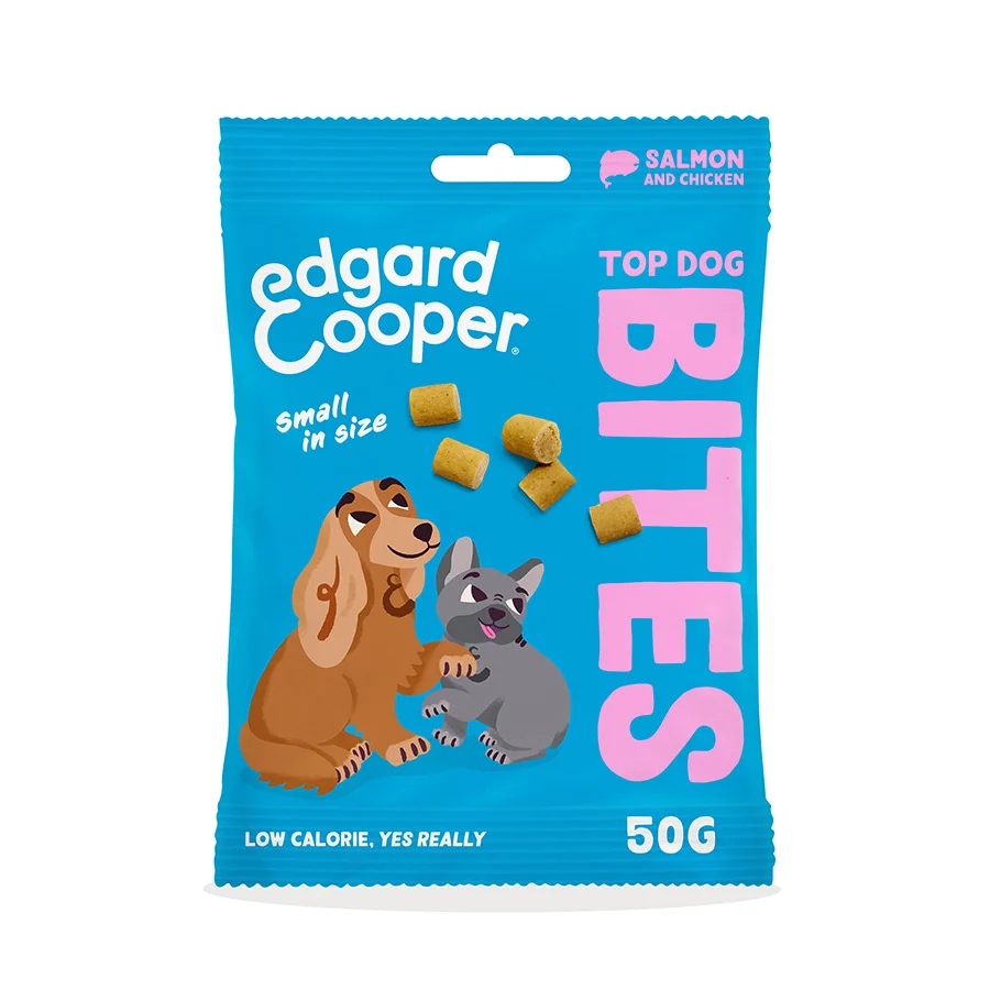 Innovative Edgard Cooper Dog Treat Small Bites Salmon 50g Excellent
