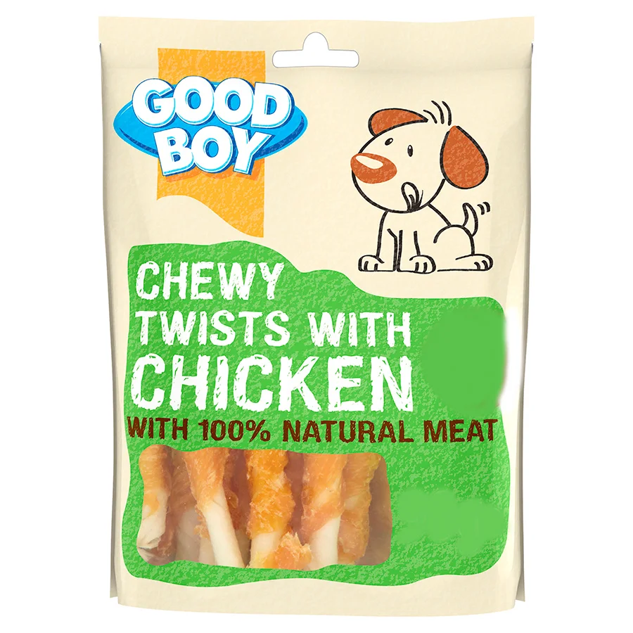 Smart Good Boy Chicken Twists Dog Treats Original Design