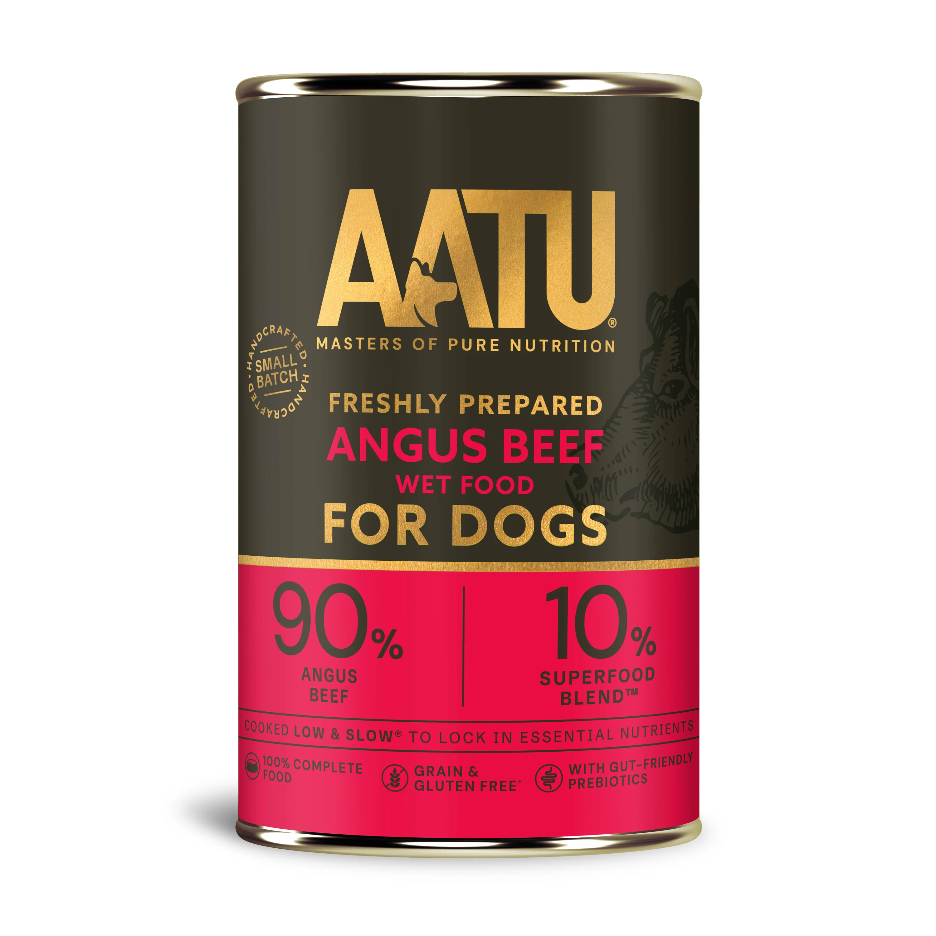 First-Class AATU 90 10 Adult Wet Dog Food Beef Elite