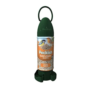 Comfortable Peckish Sunflower Hearts Filled Wild Bird Feeder 300g Smooth