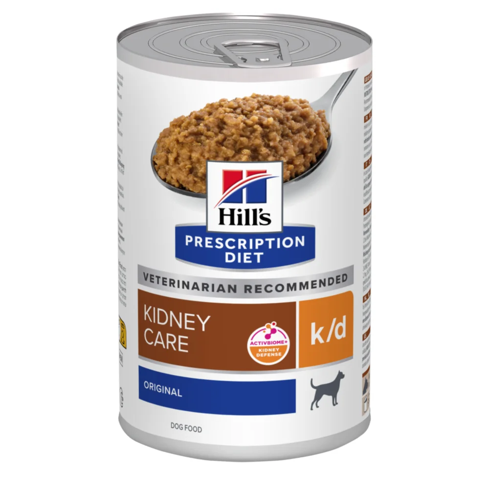 Unique Hill x27 s Prescription Diet k d Kidney Care Adult Wet Dog Food Chicken 12x350g Smooth